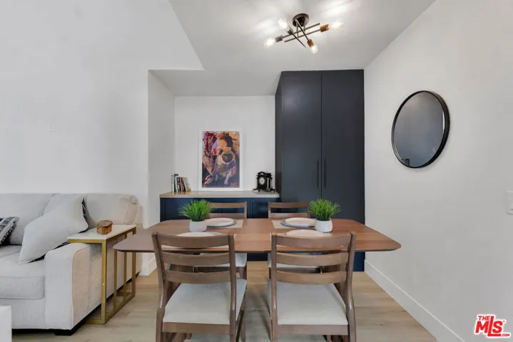 sepate dining area