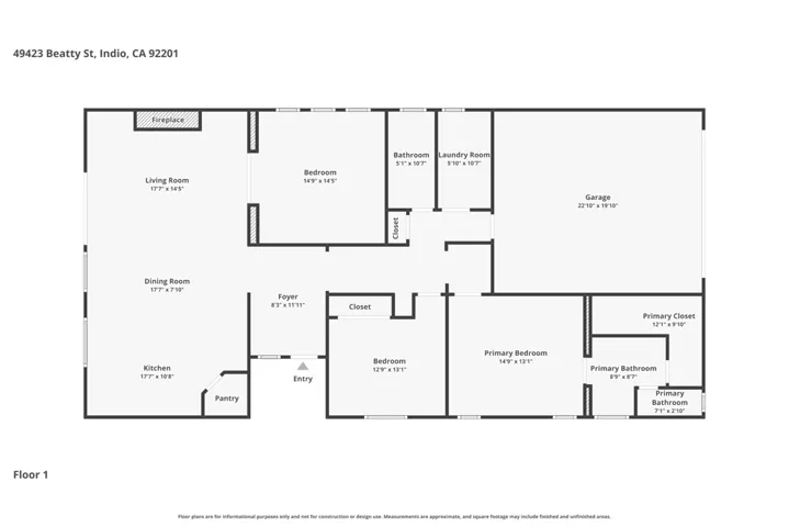 49423 Beatty Street, Indio, California 92201