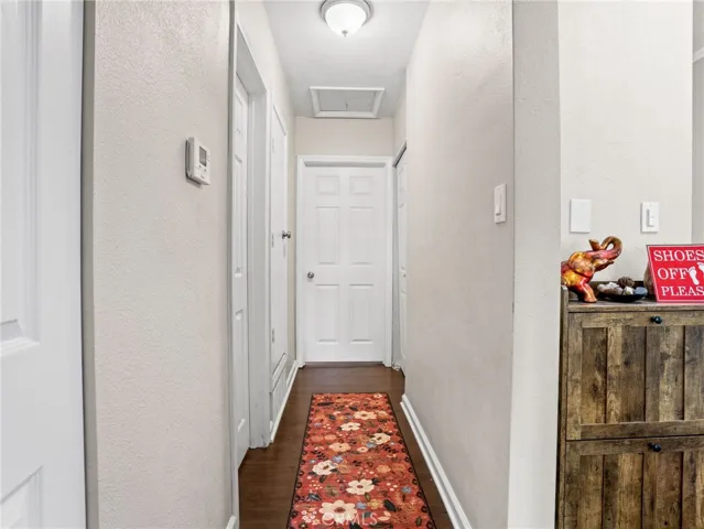 Hallway to rooms