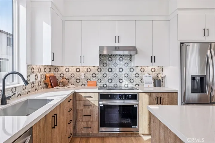Model home kitchen used for representational purposes only.