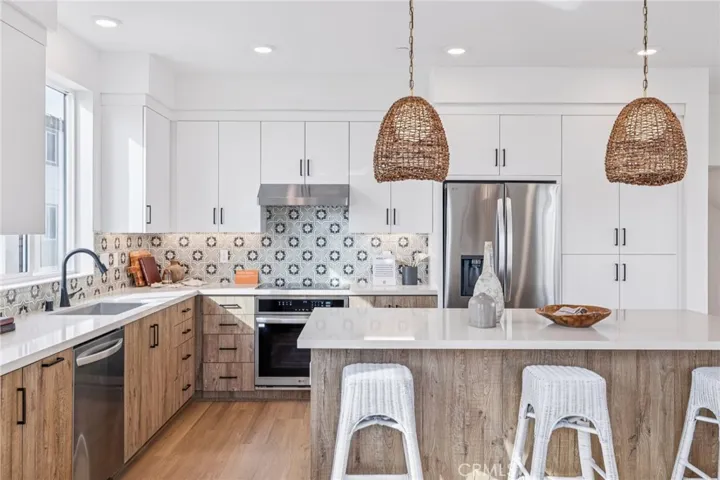 Model home kitchen used for representational purposes only.