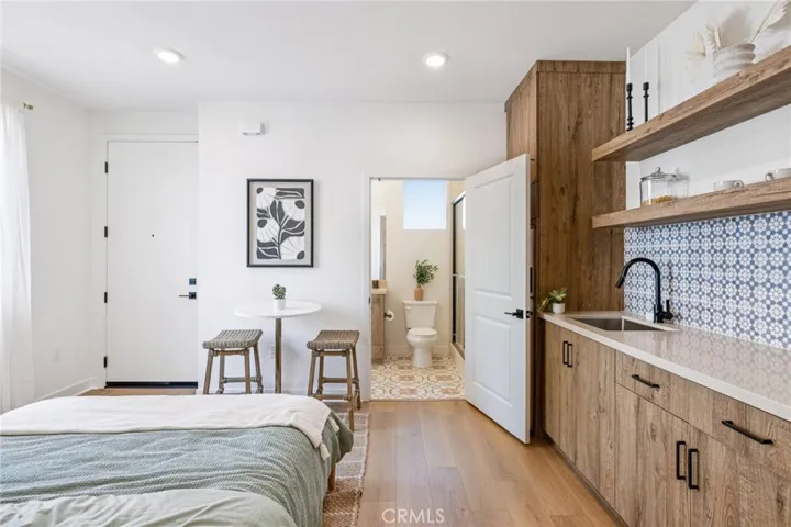 Model home kitchenette in Bedroom 4 junior suite on the first floor