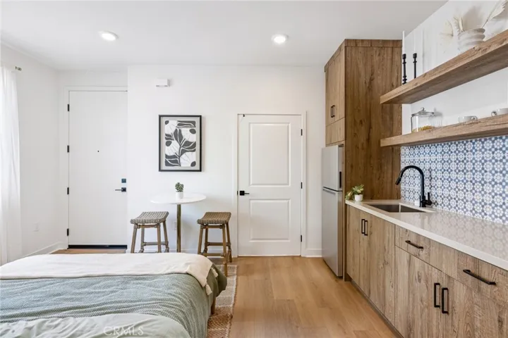 Model home kitchenette in Bedroom 4 junior suite on the first floor