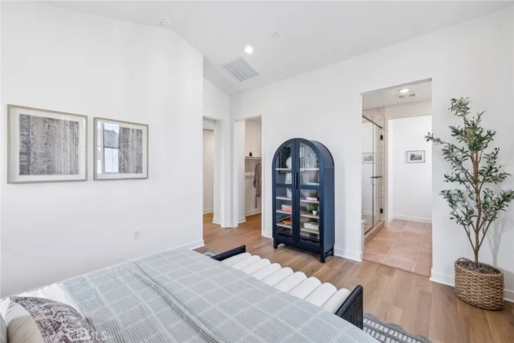 Model home primary suite