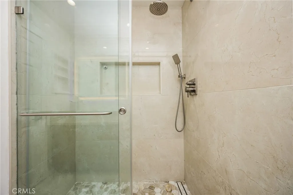 Custom Private shower upstairs.
