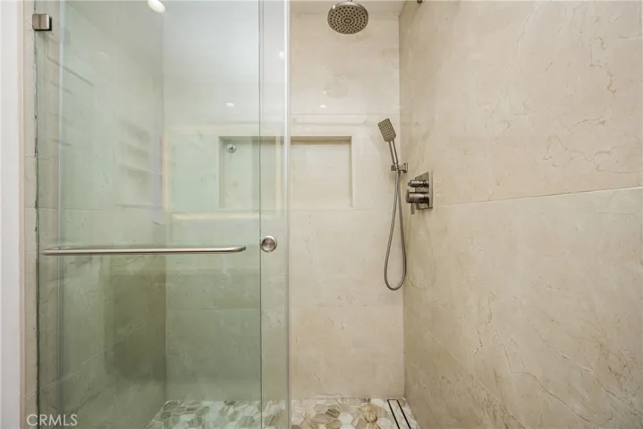 Custom Private shower upstairs.