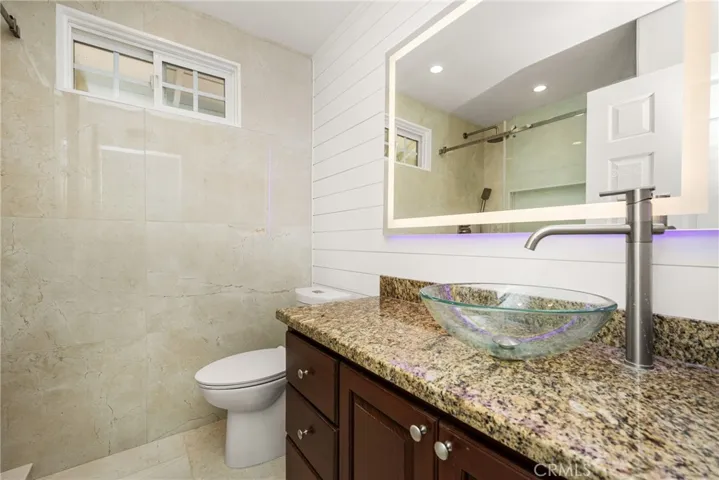 Custom bathroom upstairs.