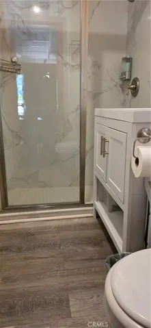 Walk in shower and quartz surfaces