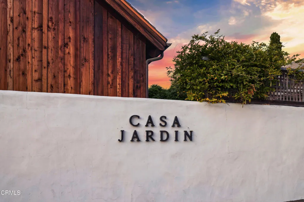 Casa Jardin Sign Casa Jardin Sign