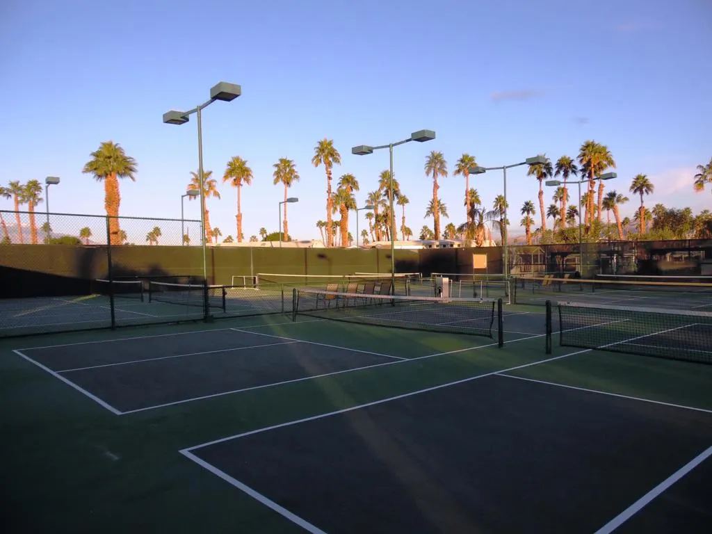 Tennis courts