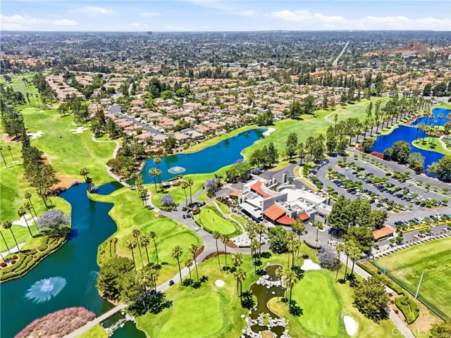 aerial view of community