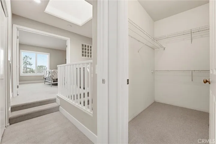 second walk in closet