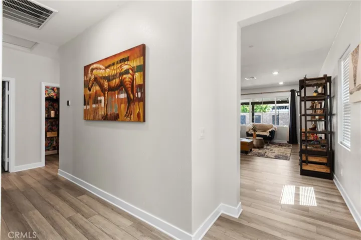 Spacious and open entryway
