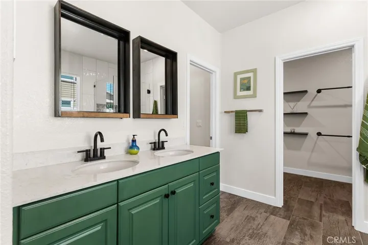 Beautiful walk-in pantry
