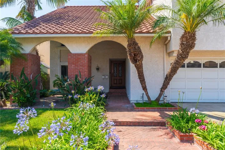 Inviting front entry with timeless curb appeal