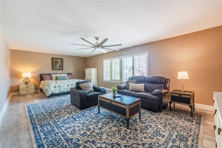 Expansive bonus/media room with flexible living potential