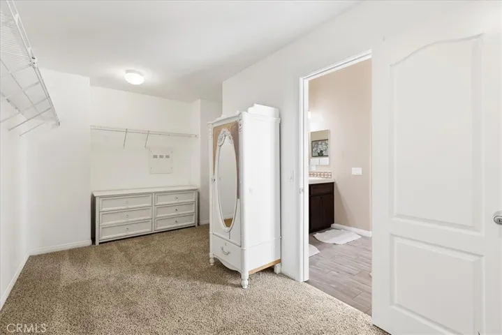 Primary walk-in closet