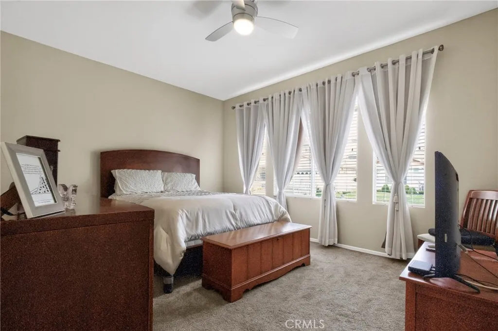 Guest Bedroom with walk in closet