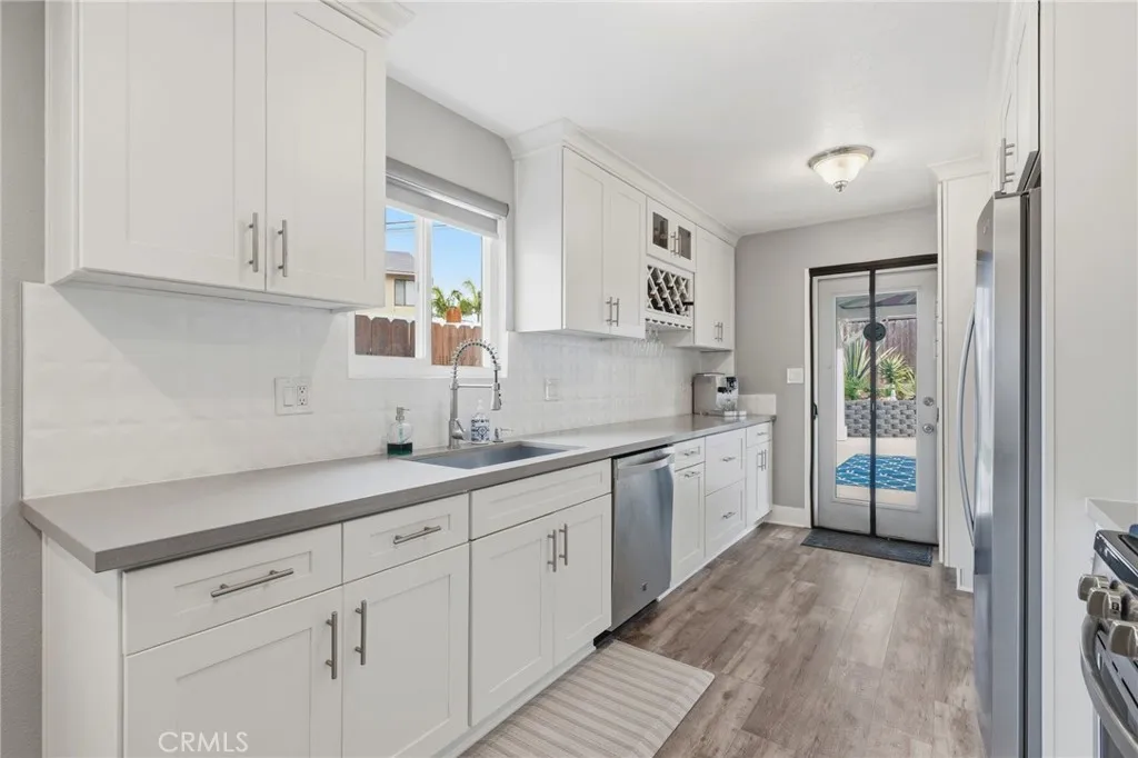 Remodeled kitchen