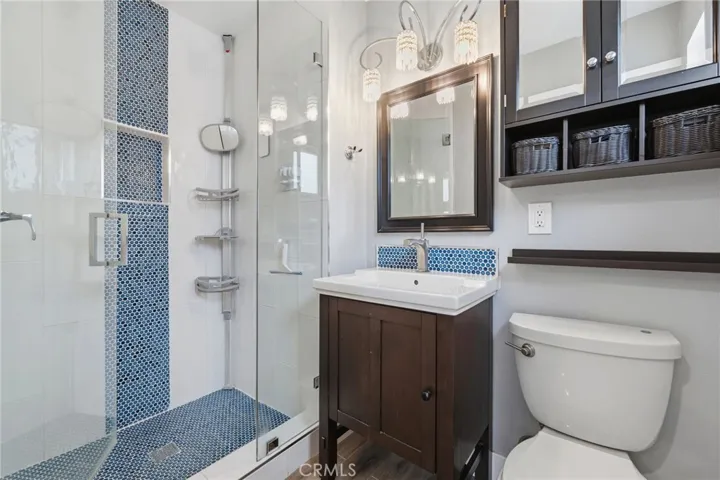 Remodeled primary bathroom