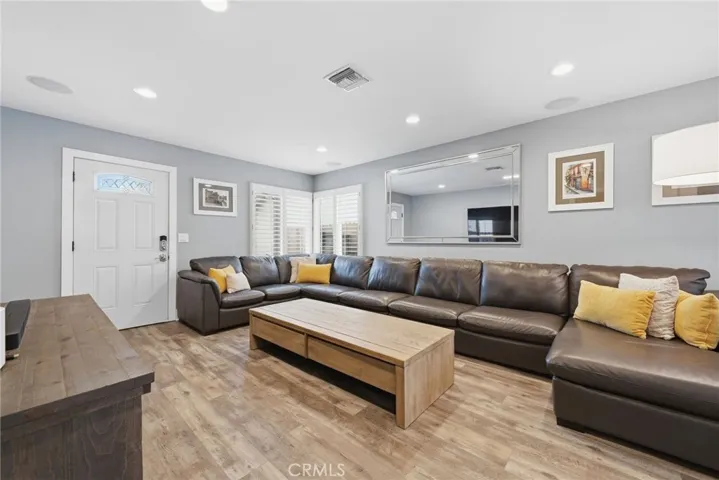 Spacious family room