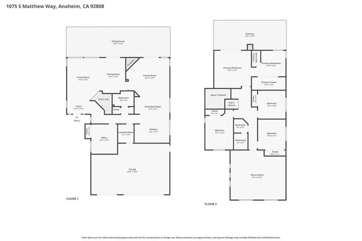 1075 S Matthew Way, Anaheim Hills, California 92828