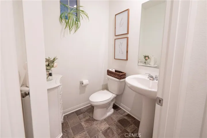 Downstairs half bath