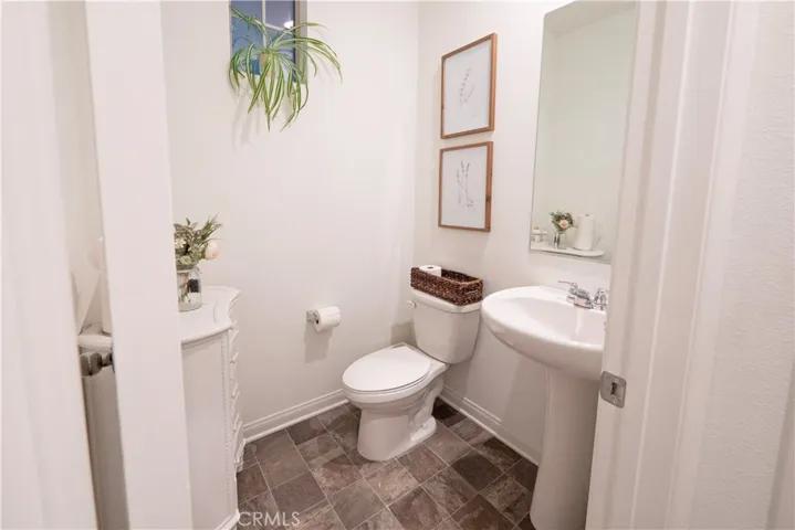 Downstairs half bath