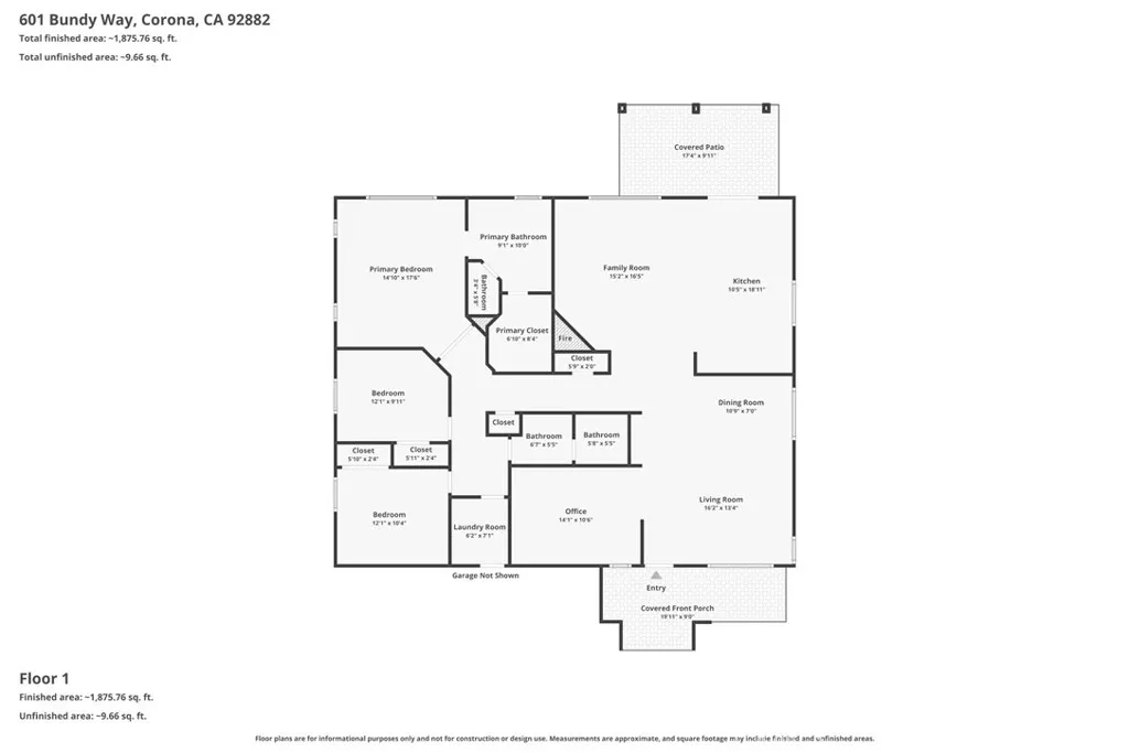 601 Bundy Floor Plan