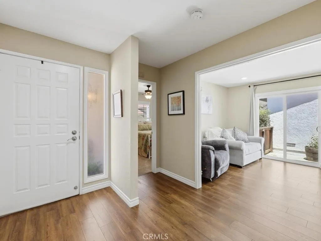 Entry looking into the two secondary bedrooms