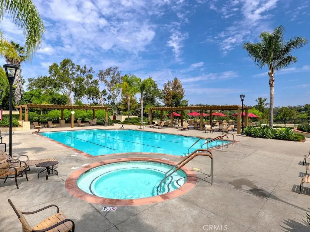 Nearby association pool and spa