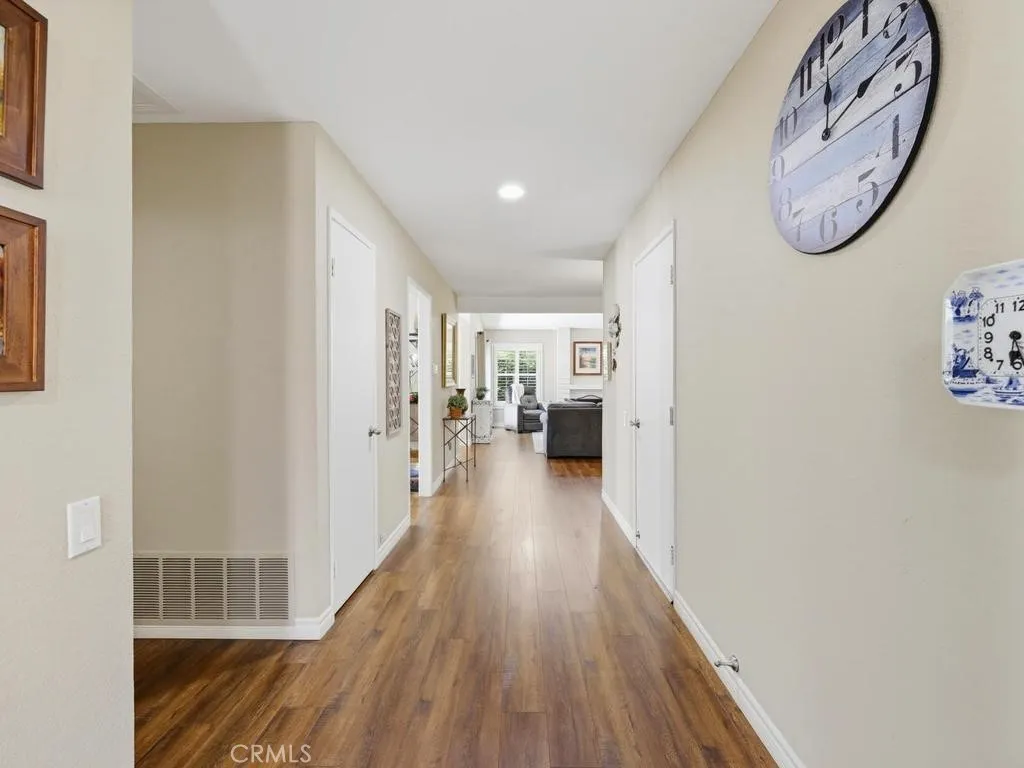 Entry hall looking toward family room