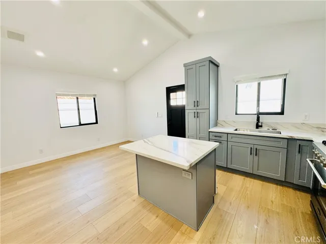 Open concept with all new floors