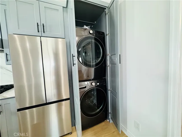 Washer and dryer included