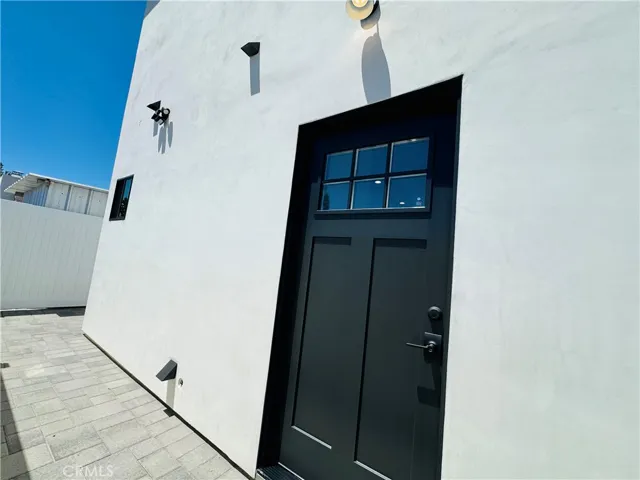 Exterior front door