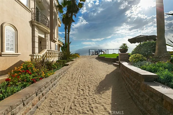 Playground on the sand