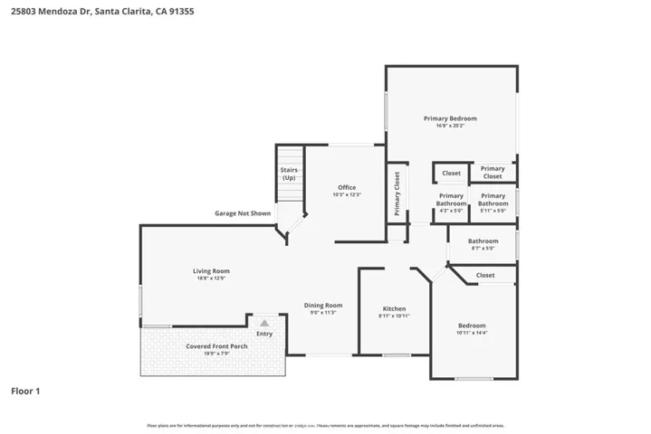 25803 Mendoza, Valencia, California 91355