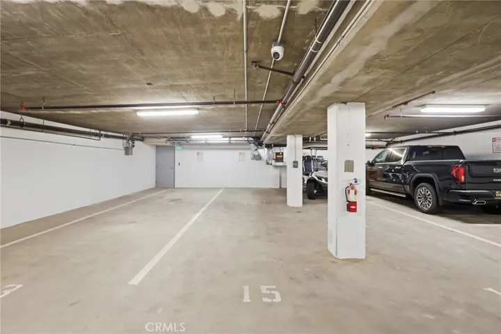 Secured tandem deeded parking