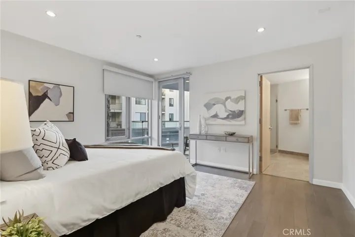 Primary ensuite bedroom with ocean views
