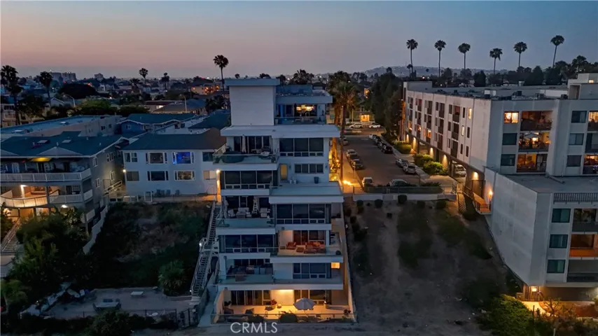 Twilight view of complex