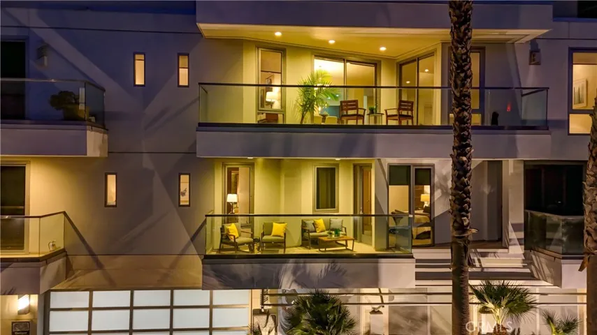 Twilight view of complex