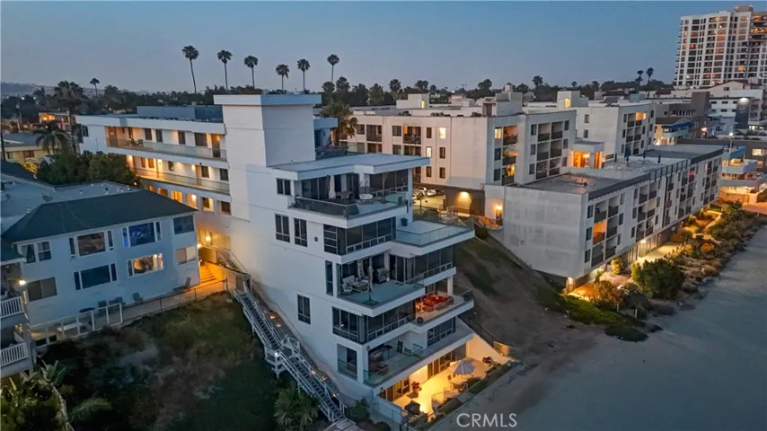 Twilight view of complex