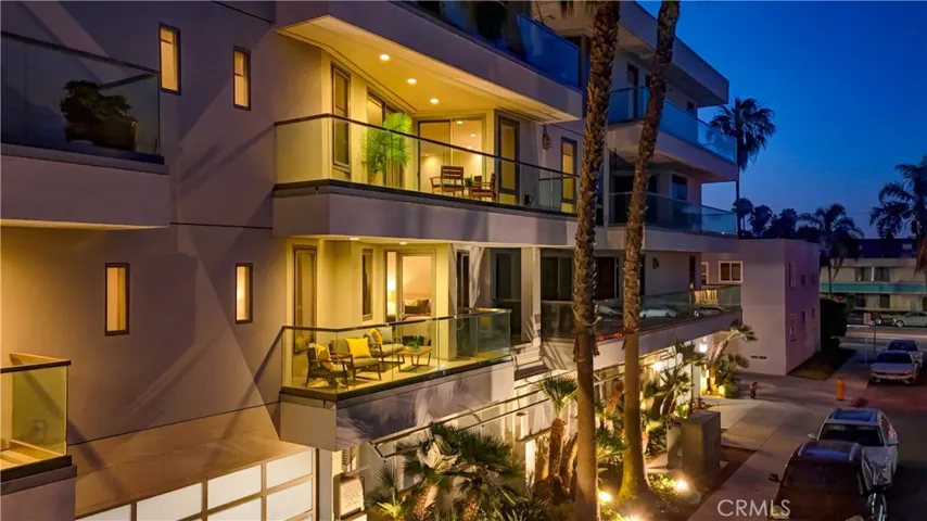 Twilight view of complex