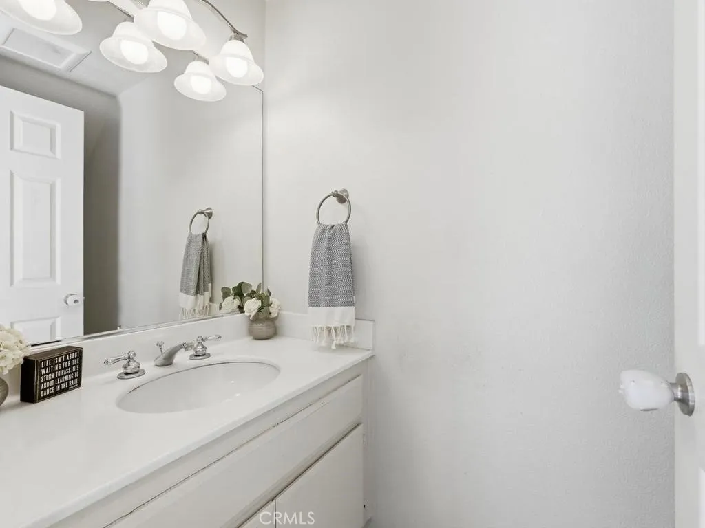 Powder room downstairs