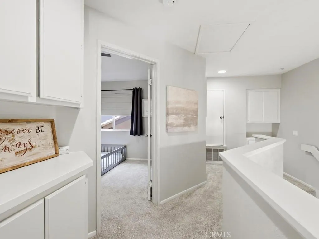 Two linen storage closets