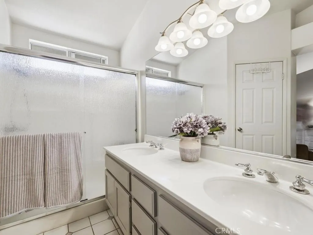 Large walk-in shower