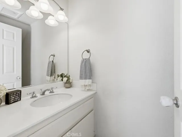 Powder room downstairs