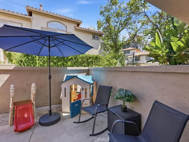 Cute patio area for outdoor relaxation
