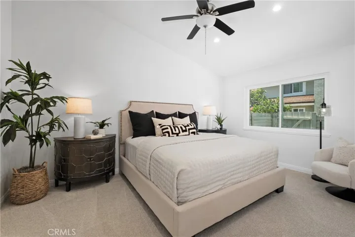 Primary bedroom - brand new carpet