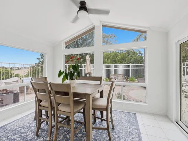 Sun room off of kitchen